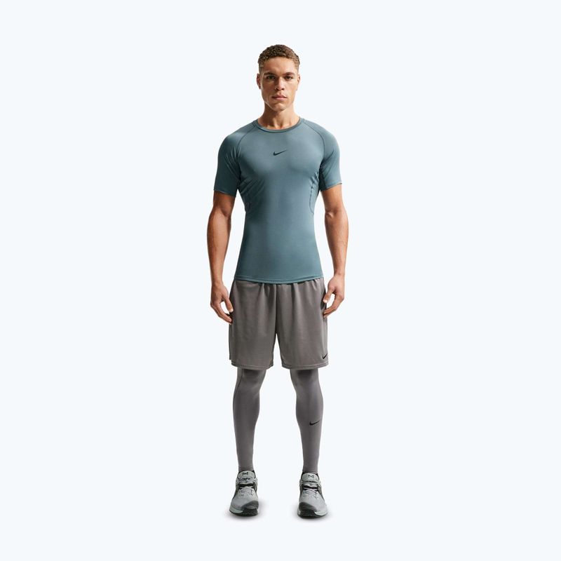Férfi edzőpóló Nike Pro Dri-Fit Tight Fitness mineral slate/black 2