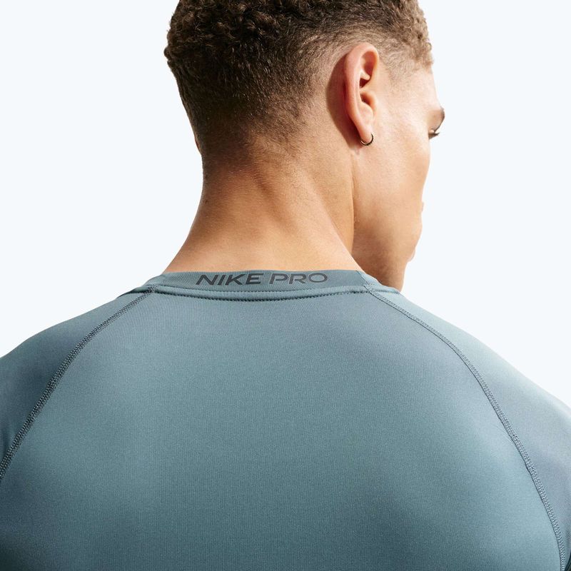 Férfi edzőpóló Nike Pro Dri-Fit Tight Fitness mineral slate/black 5