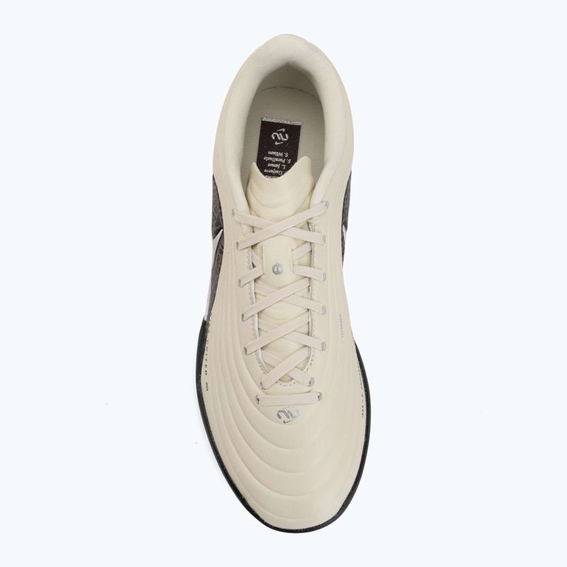 Férfi futballcipő Nike United Tiempo Maestro Academy TF fossil/burgundy crush/metallic silver 5