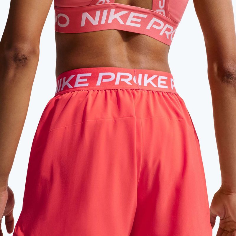 Női edzőshort Nike Pro 2in1 light crimson/white 6