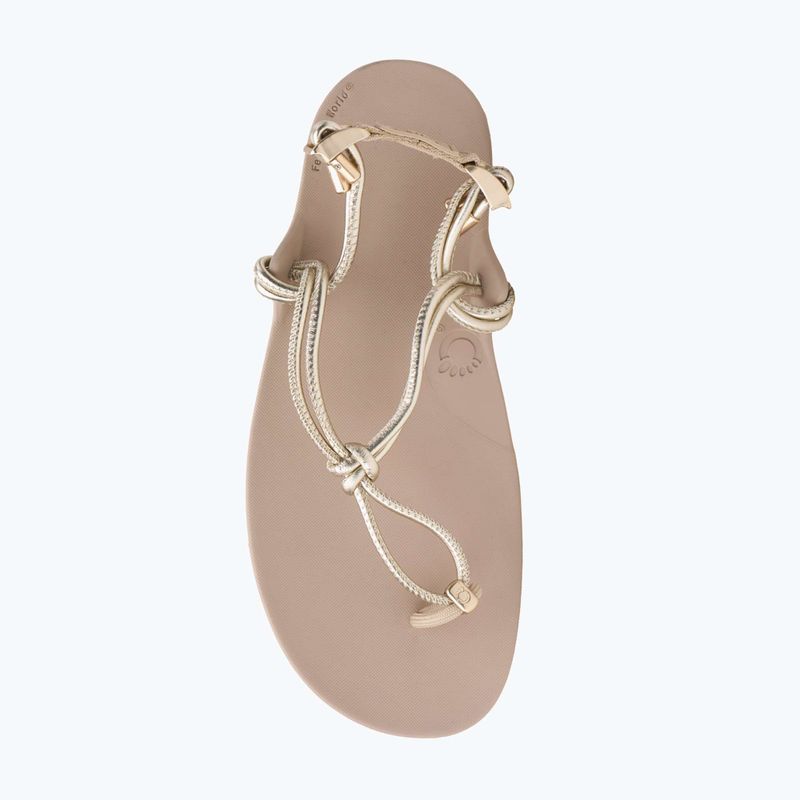 Női barefoot szandálok Xero Shoes Genesis gold metallic 14