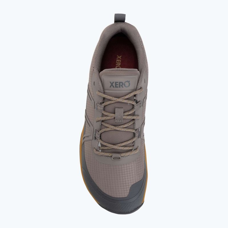 Férfi barefoot cipő Xero Shoes Scrambler Trail Low WP driftwood/asphalt 5