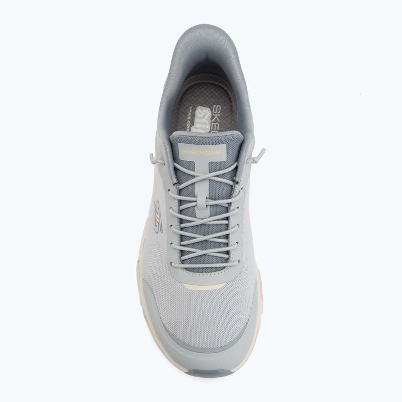 Női cipő SKECHERS Glide-Step Gratify Everyday Bliss gray 5