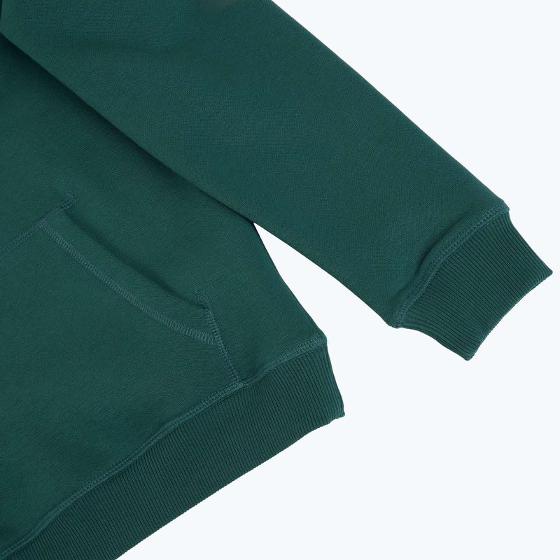 Gyerek pulóver New Balance Brush Back Small Logo Hoodie medusa green 9