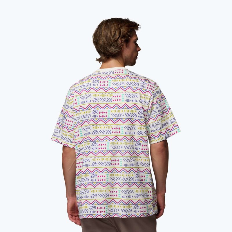 Férfi póló Columbia CSC Heavyweight Printed Tee sea salt/horizons 3