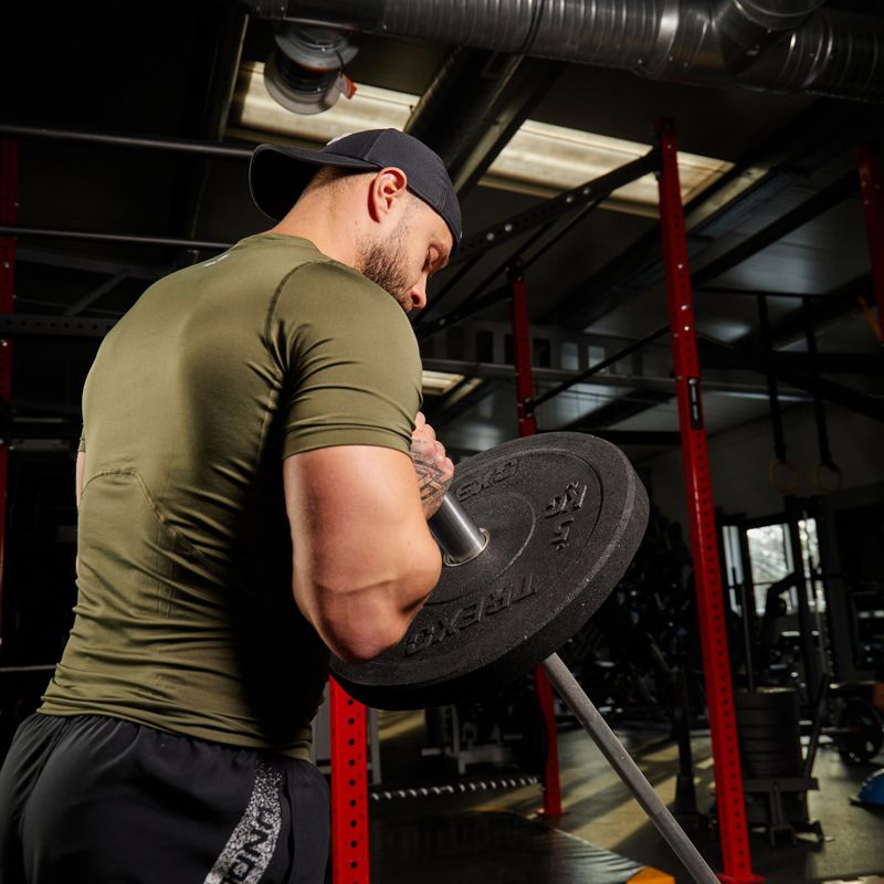 XTREXO fekete bumper olimpiai súlytárcsa 5 kg TRX-BMP005 8