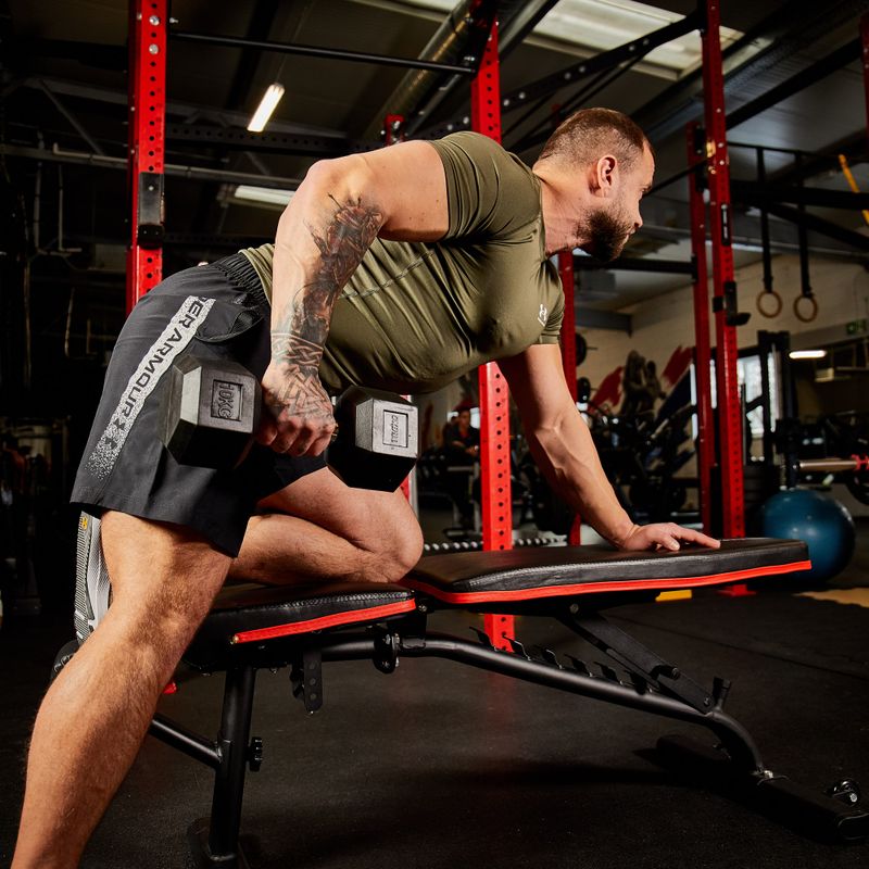 XTREXO Hex gumírozott súlyzó 10 kg HXD100 8