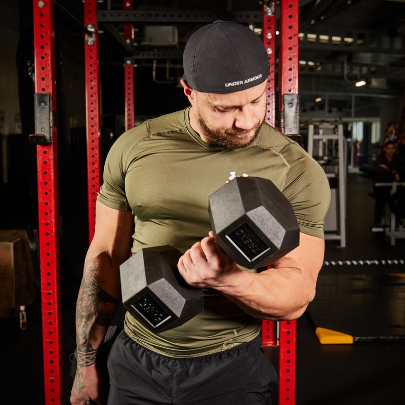 XTREXO Hex gumírozott súlyzó 20 kg HXD200 9