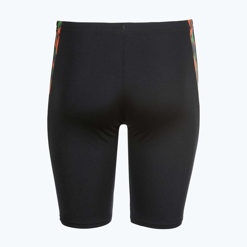 Gyermek úszó jammer arena Print Swim black/orange multi 7