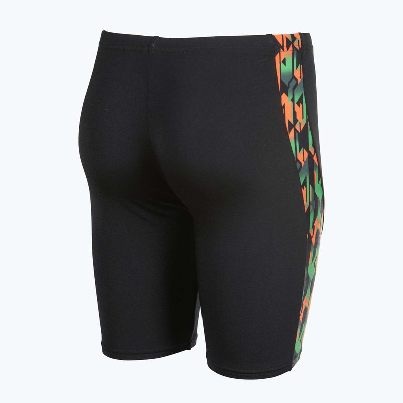Gyermek úszó jammer arena Print Swim black/orange multi 9