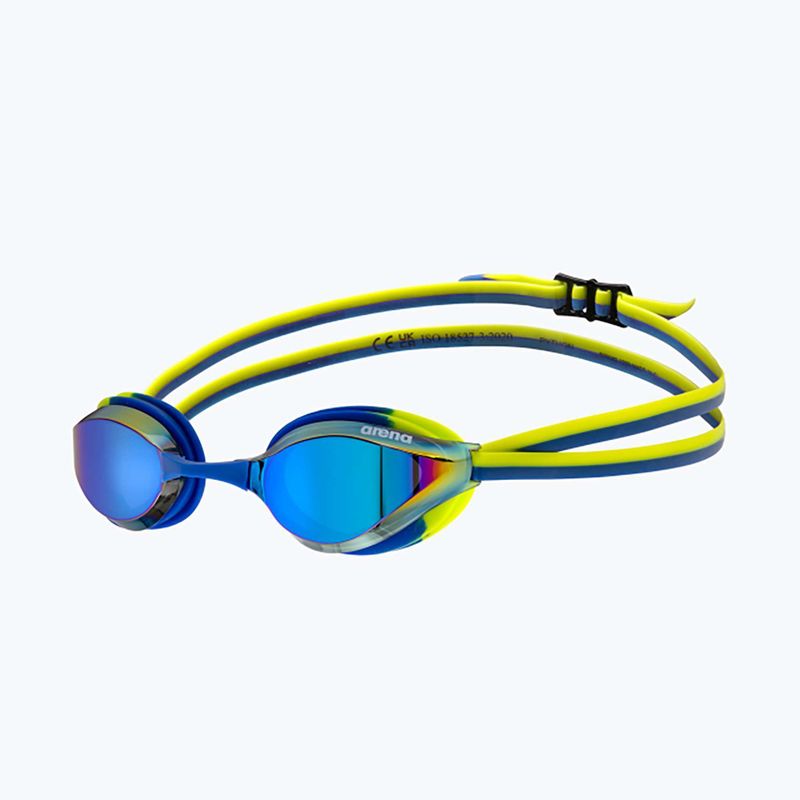 Gyermek úszószemüveg arena Python Mirror Jr blue/blue/lime 5