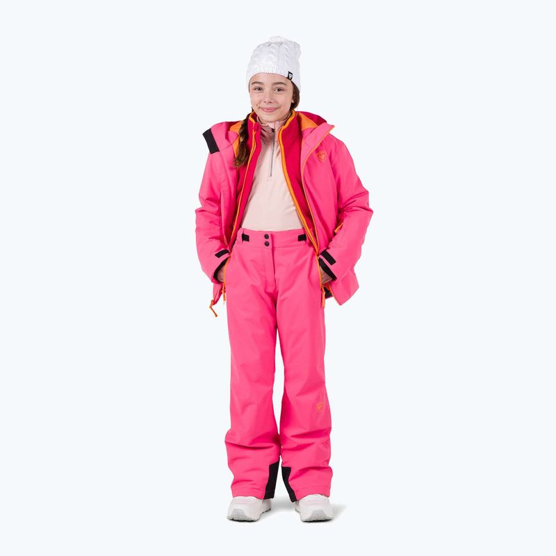 Gyerek sínadrág Rossignol Girls Ski tea rose 2