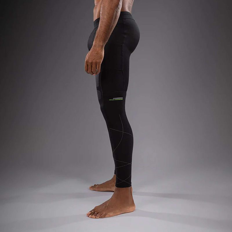 Venum Training Camp 4.0 fekete/neozöld férfi edző leggings 6