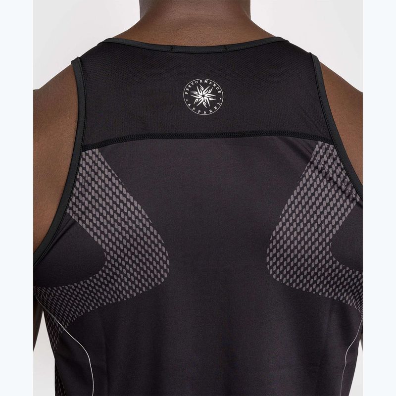 Férfi edzőpóló Venum Nexus Dry Tech black/silver 6