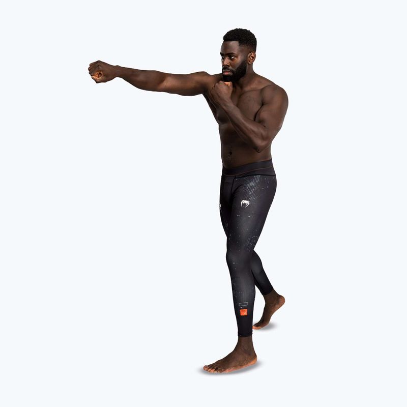 Férfi edzőleggings Venum Eclipse Spats black/ivory 2