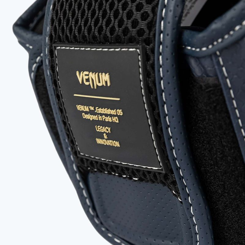Boksz fejvédő Venum Impact Evo Scales Headgear midnight blue 7