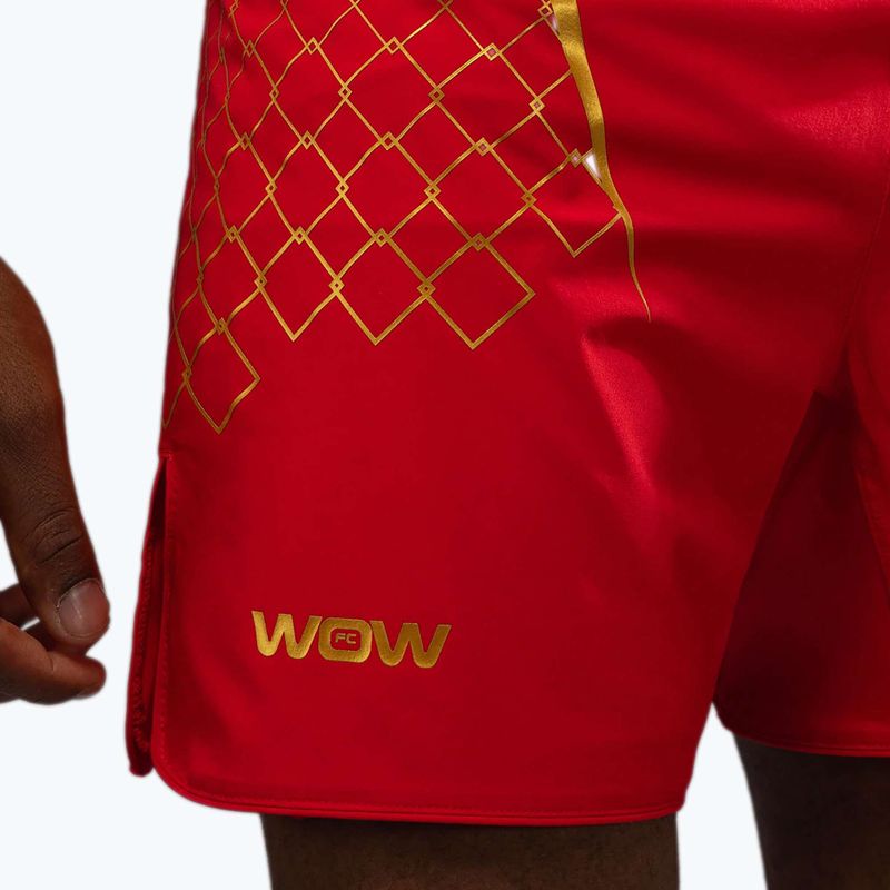 Férfi edzőnadrág Venum X WOW FC fury red/gold 7