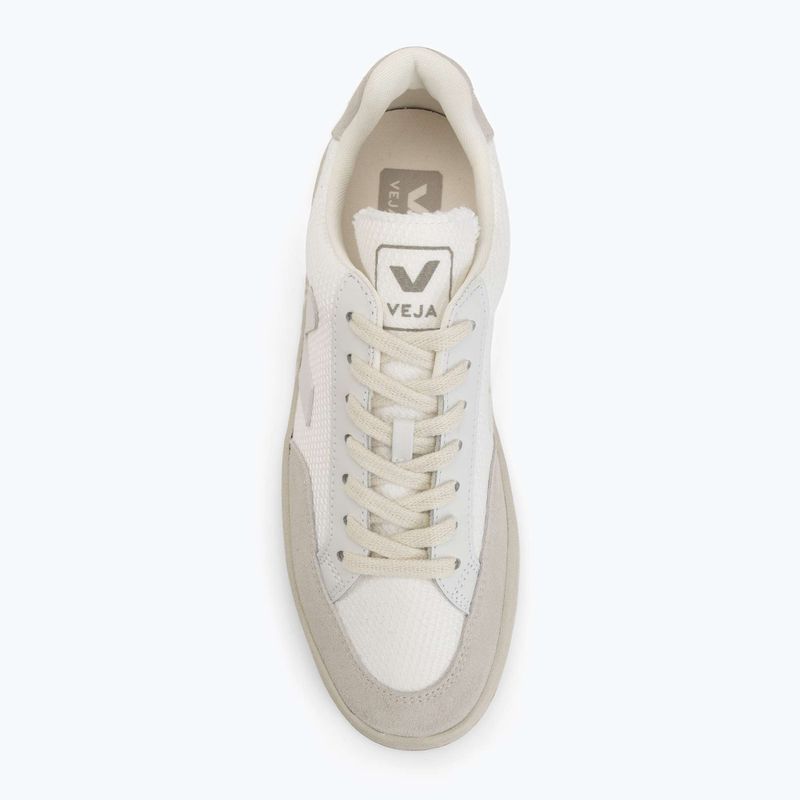 Férfi cipők VEJA V-12 Leather white/natural 5