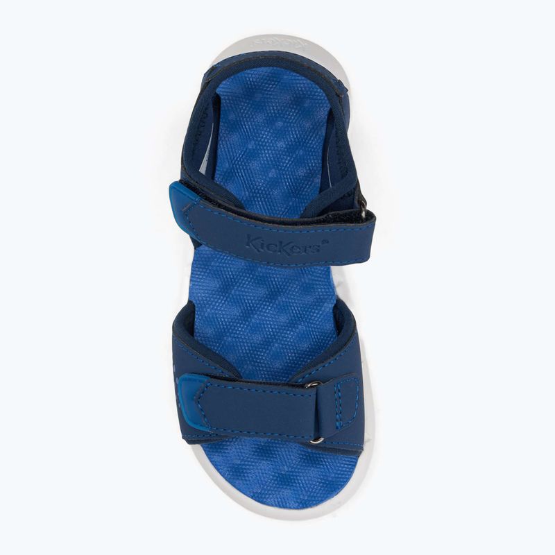 Kickers Jumangap bleu marine gyermek szandálok 5