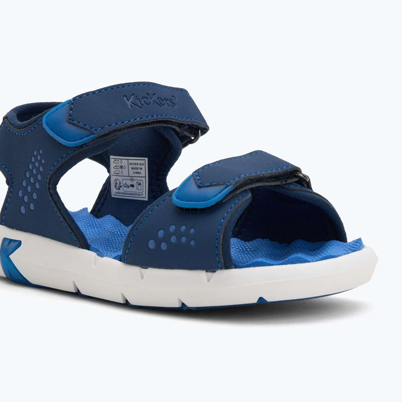 Kickers Jumangap bleu marine gyermek szandálok 7