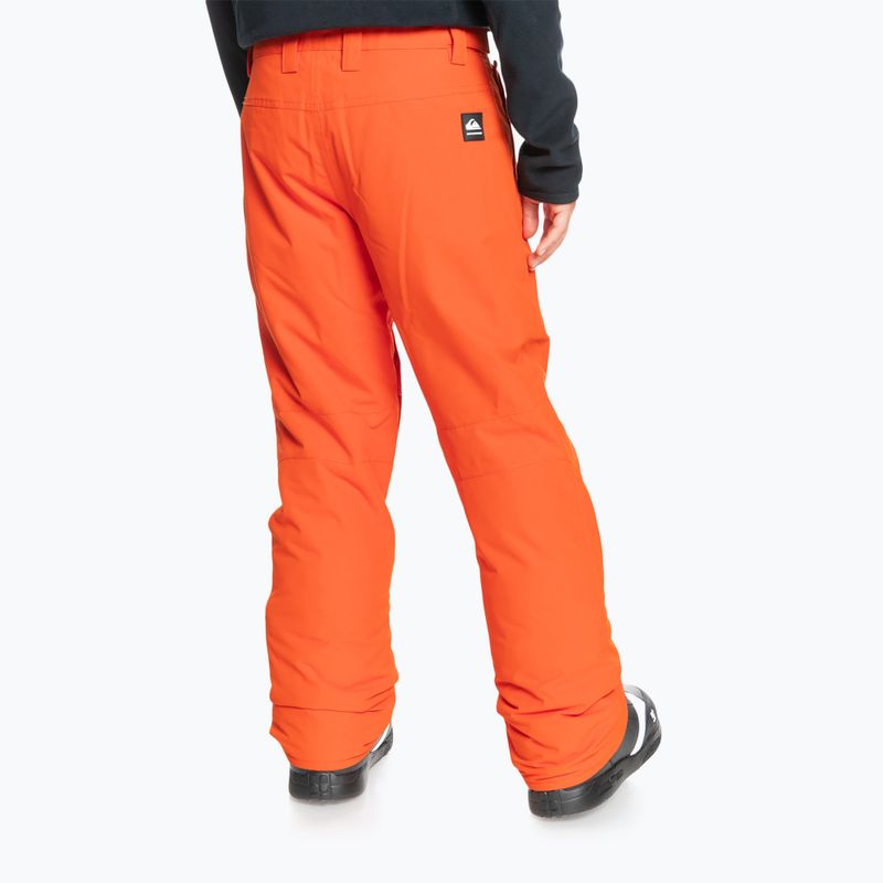 Gyerek Quiksilver Estate narancssárga snowboard nadrág EQBTP03033 3