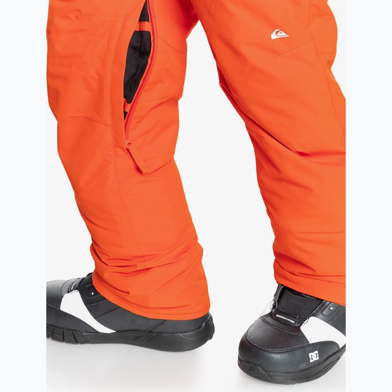 Gyerek Quiksilver Estate narancssárga snowboard nadrág EQBTP03033 6