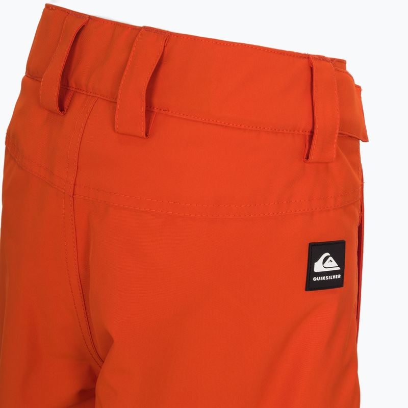 Gyerek Quiksilver Estate narancssárga snowboard nadrág EQBTP03033 10