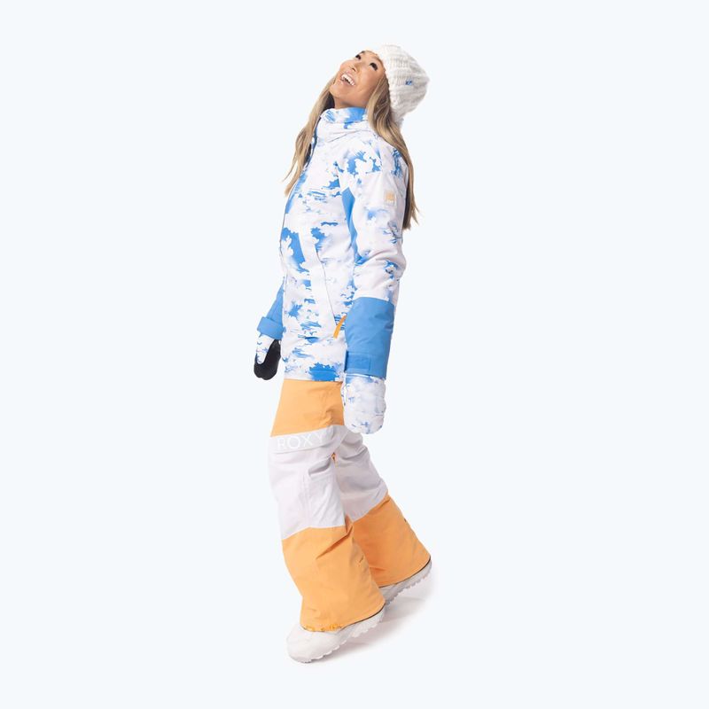 Női snowboard dzseki ROXY Chloe Kim azúrkék felhők ROXY Chloe Kim azúrkék felhők 6
