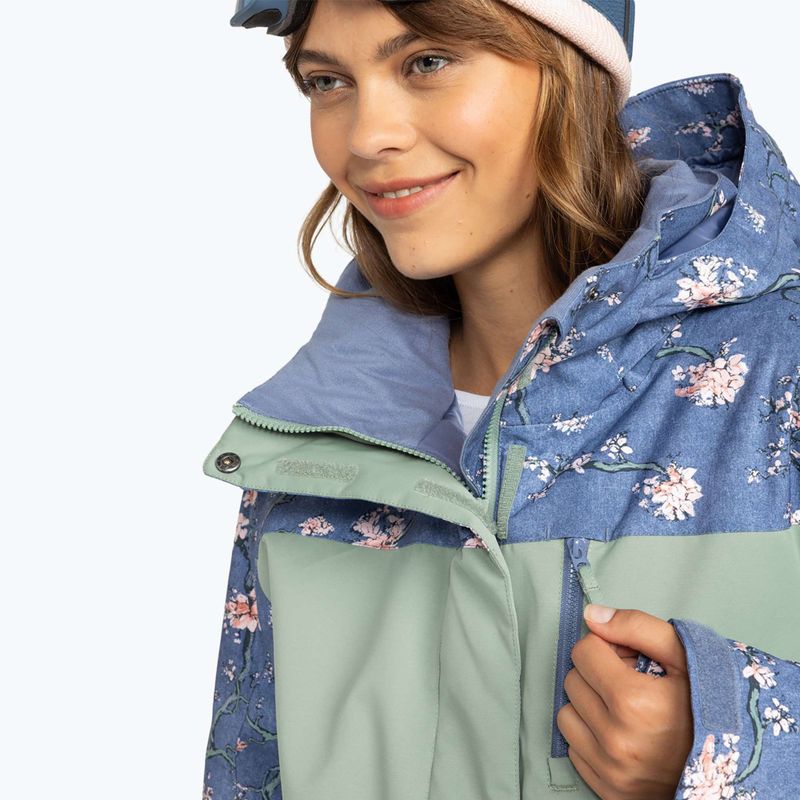 Női snowboard kabát ROXY Roxy Jetty Block wild wind chloe blossom 6
