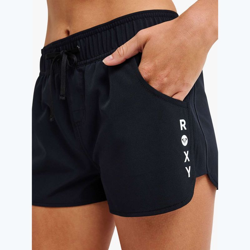 Női rövid fürdőnadrág ROXY Wave 2ʼʼ anthracite 6