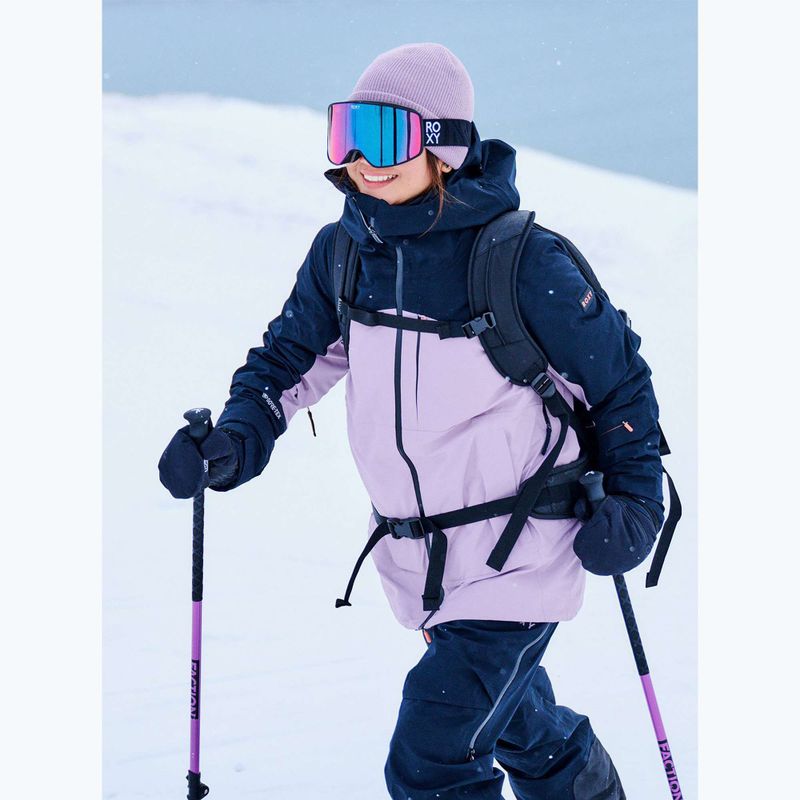 Női snowboard szemüveg ROXY Storm W black/clux ml pink gold 8