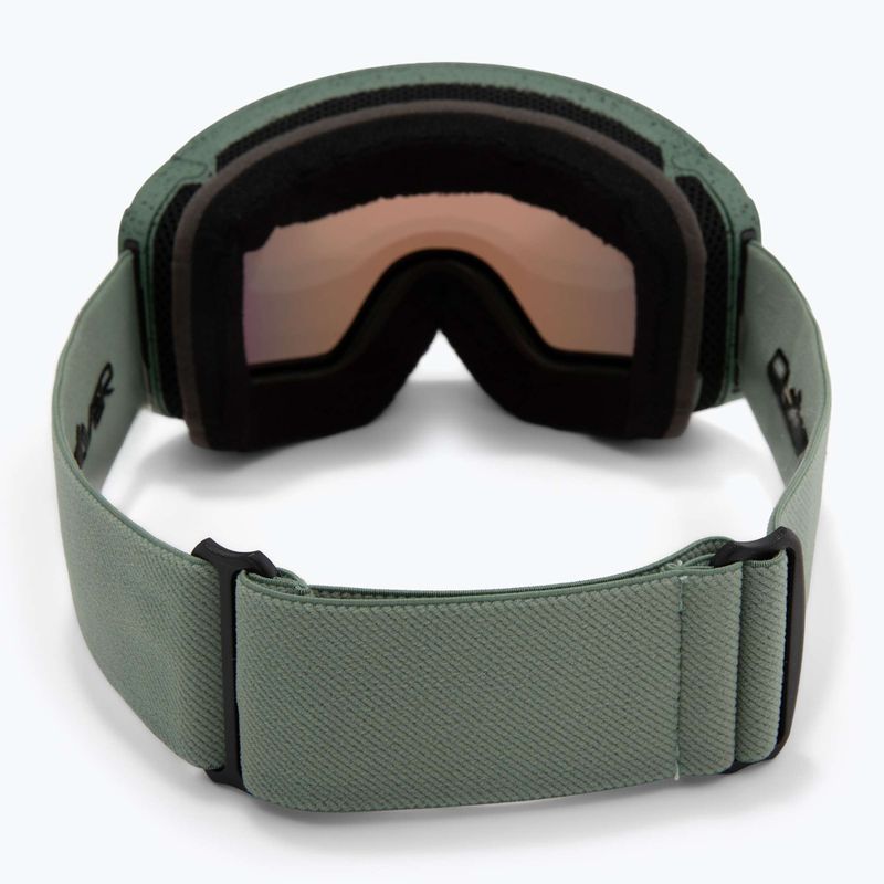 Férfi snowboard-szemüveg Quiksilver Storm MG dark ivy/clux ml red 6