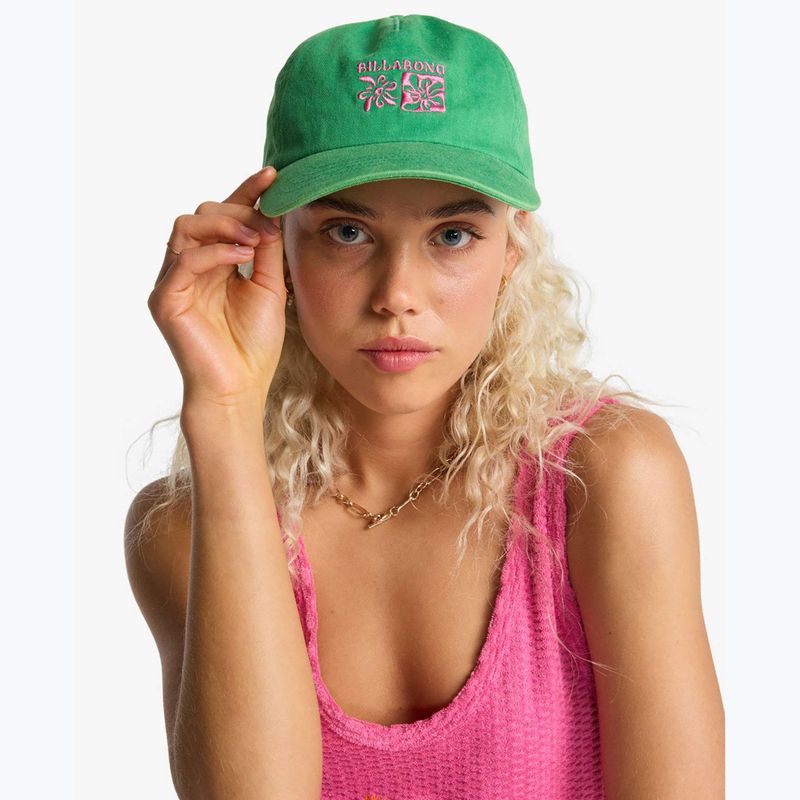 Női baseballsapka Billabong Hot Weather summer green 5