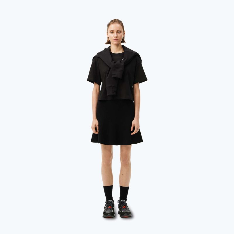 Női póló Lacoste TF2523 black 2