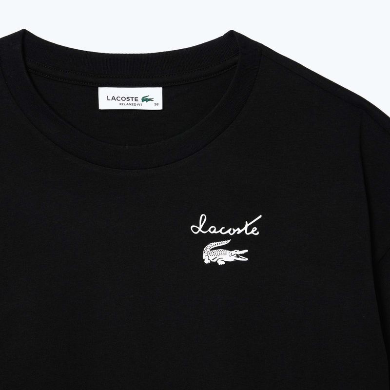 Női póló Lacoste TF2523 black 6