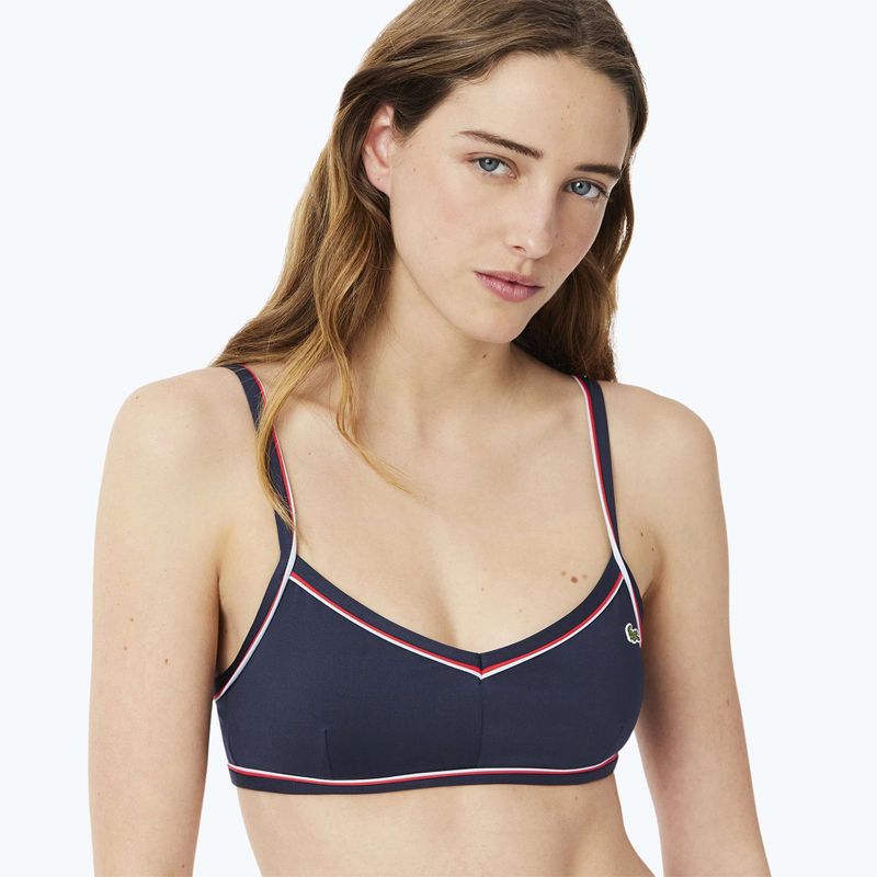 Lacoste fürdőruha felső MF9993 tengerészkék/rill grenadine 4