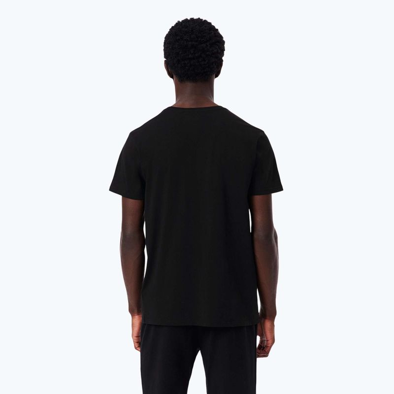 Lacoste férfi póló TH9010 3 darab fekete 4