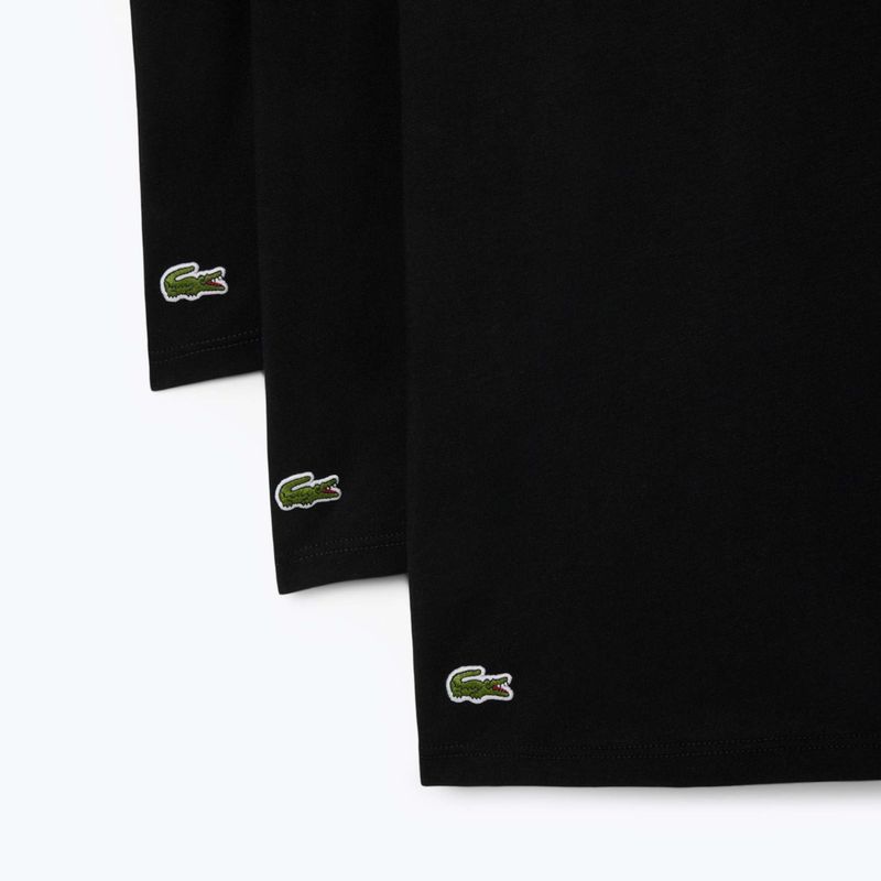 Lacoste férfi póló TH9010 3 darab fekete 2