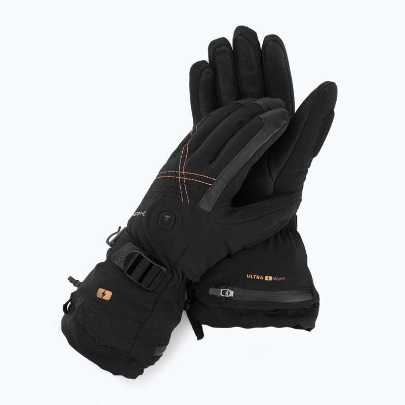 Női fűtött kesztyű Therm-ic Ultra Heat Boost fekete T46-1200-002 2