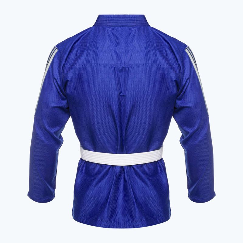 GI brazil jiu-jitsu adidas Rookie kék/szürke 3