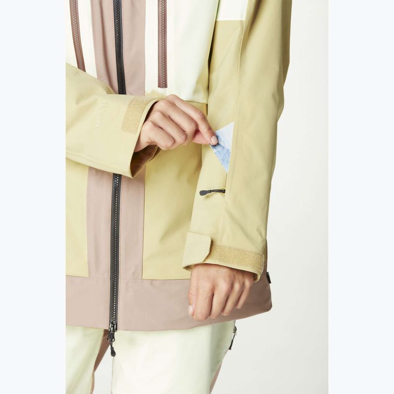Női sídzseki Picture Haakon roebuck / lime / cream hemp 5