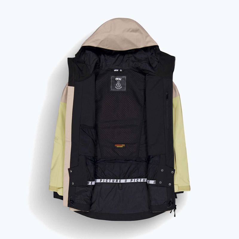 Női sídzseki Picture Haakon roebuck / lime / cream hemp 9