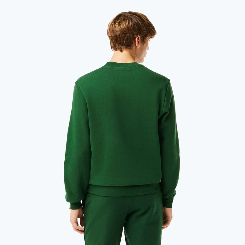 Férfi pulóver Lacoste SH9608 green 2