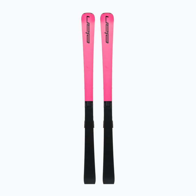 Női összecsukható síléc Elan VOYAGER PINK rózsaszín + EMX 12 AARHLM20 3