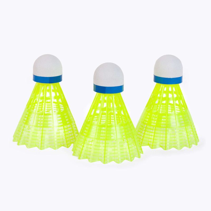 Sunflex tollaslabda ütők Nylon 3XY 3 db sárga 53559 2