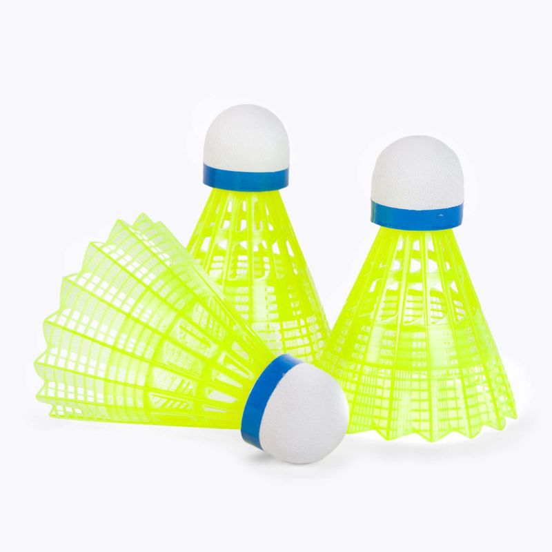 Sunflex tollaslabda ütők Nylon 3XY 3 db sárga 53559 3