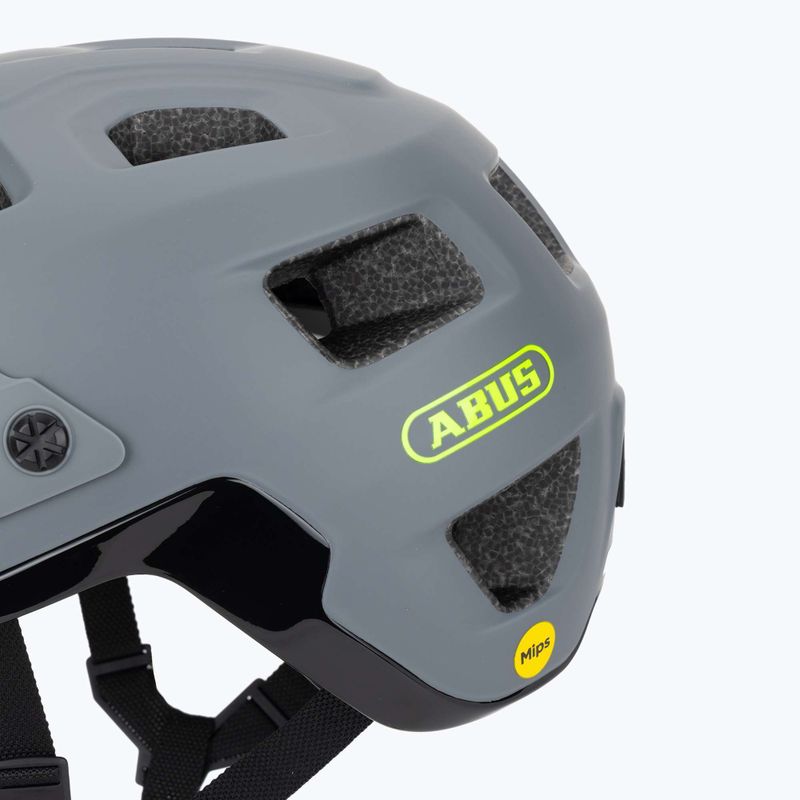 Kerékpáros sisak ABUS MoDrop MIPS concrete grey 7
