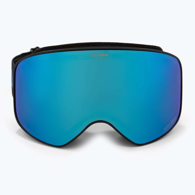 Síszemüveg Alpina Slope Q-Lite black/blue matt/blue 2