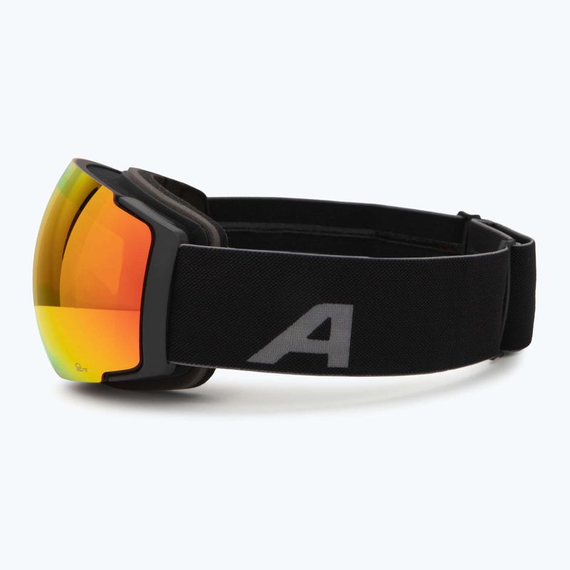 Síszemüveg Alpina Falera Mag Q-Lite matt black/red/pink 5