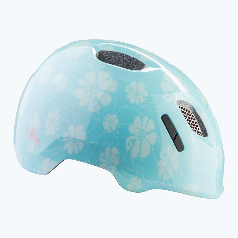 Gyerek kerékpáros sisak Alpina Ximo 2 Jr aqua rose flower gloss 11
